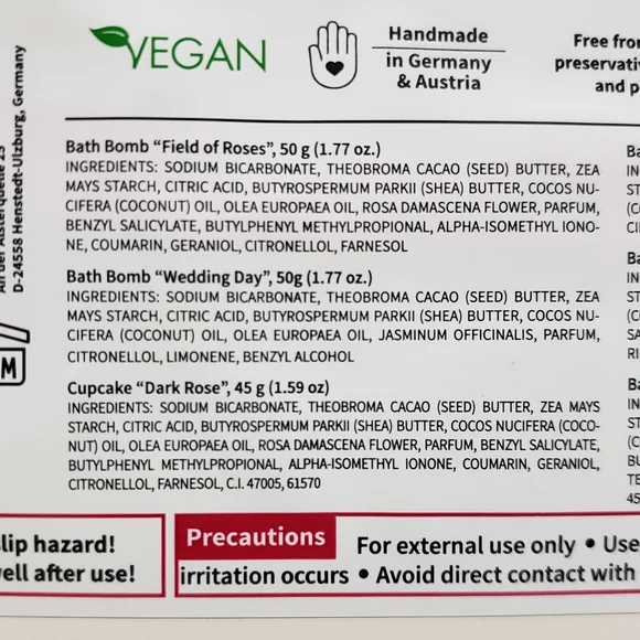 🆕️BRUBAKER "Secret Romance" Bath Melts Gift Set - Vegan - Organic -Handmade - Picture 11 of 12